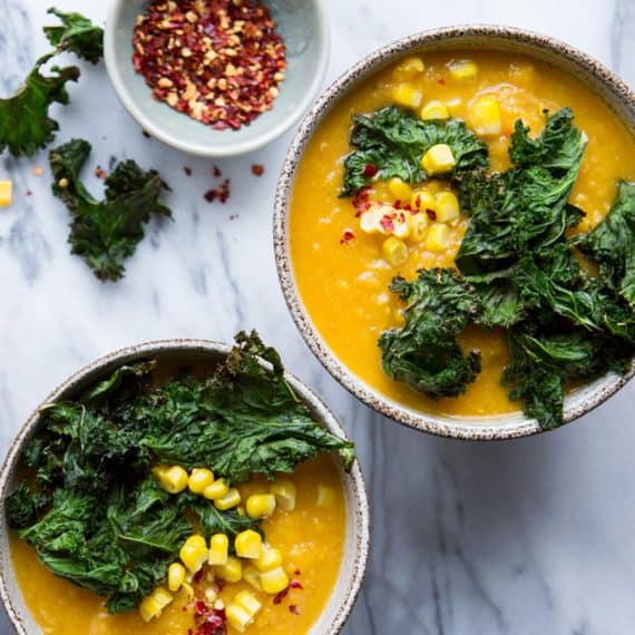 Squash, Sweet Potato, and Corn Chowder | Mastering Diabetes