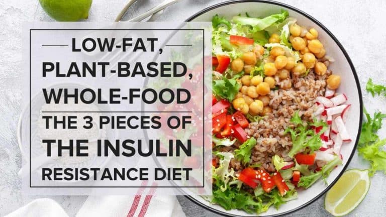 Low-Fat, Plant-Based, Whole-Food | The 3 Pieces Of The Insulin ...