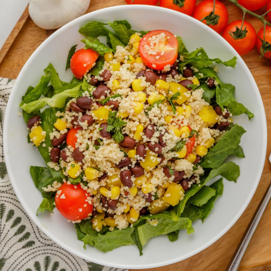 Black Bean Corn and Couscous Salad Mastering Diabetes