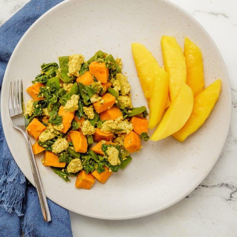 Sweet Potato Breakfast Scramble | Mastering Diabetes